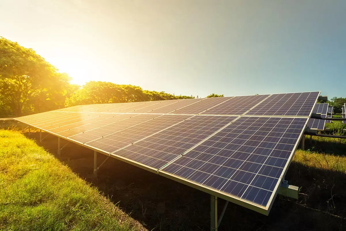 Solar PV system for on-grid power supply